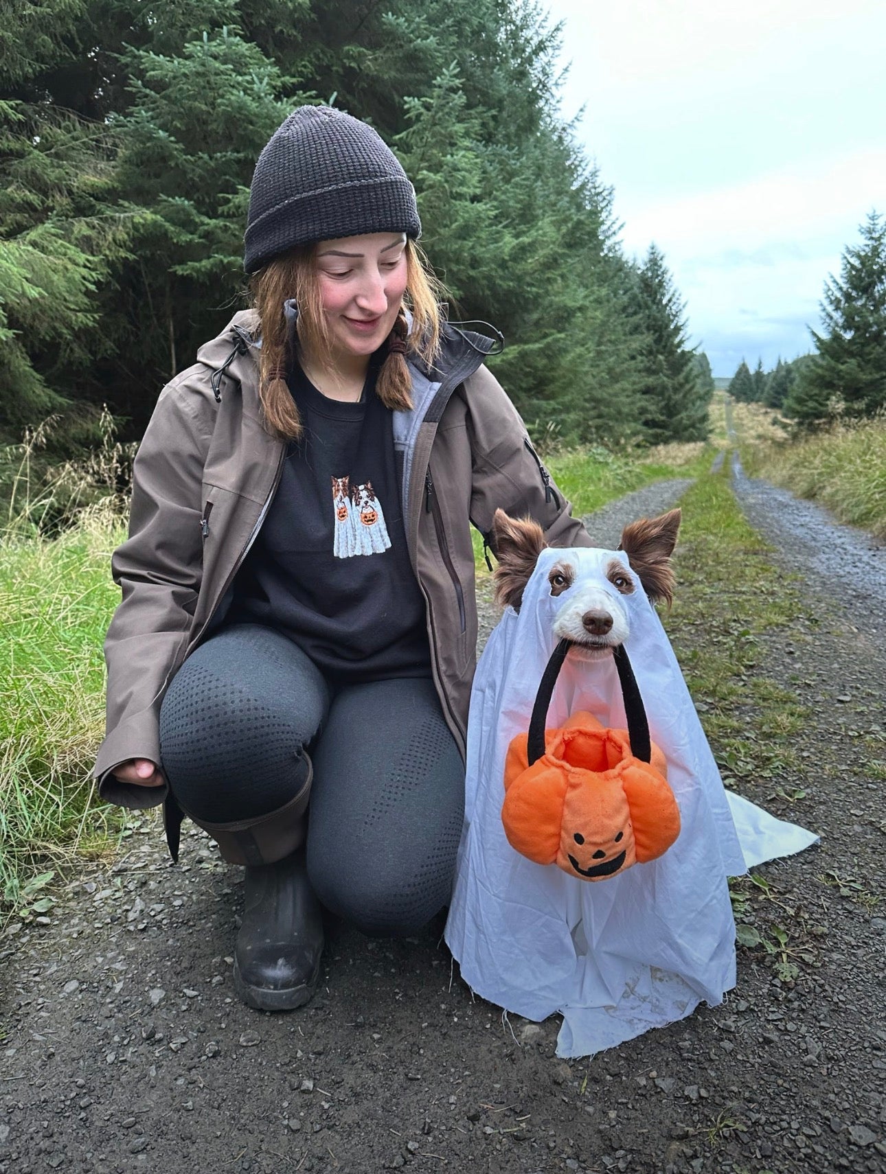 Personalised Halloween Pet Portrait Sweatshirt
