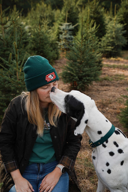 'Wrapping Paper' Pet Portrait `Beanie