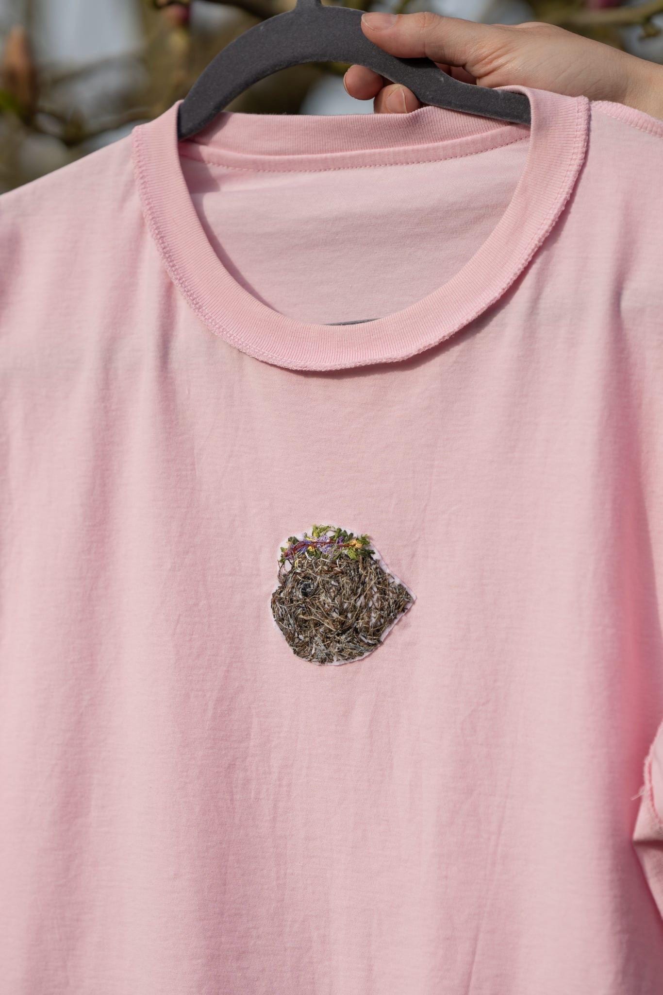 Flower Crown Pet Portrait T-shirt