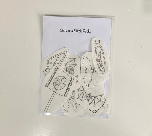 Spooky Stick and Stitch Pack: Halloween Embroidery Designs