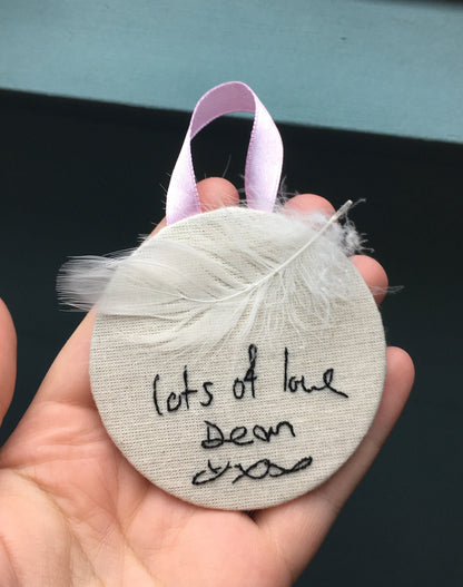 Personalised Memorial Bauble