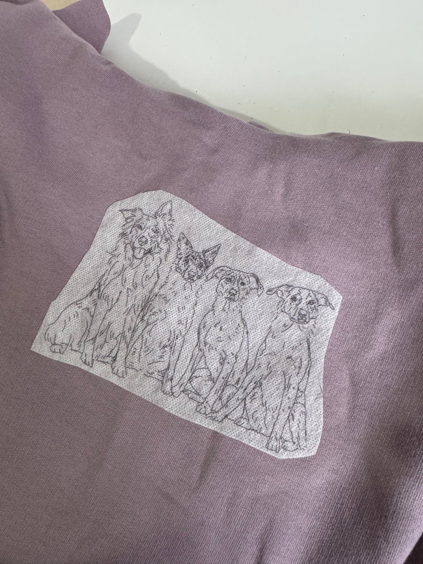 Full Body Pet Portrait Sweater or Hoodie