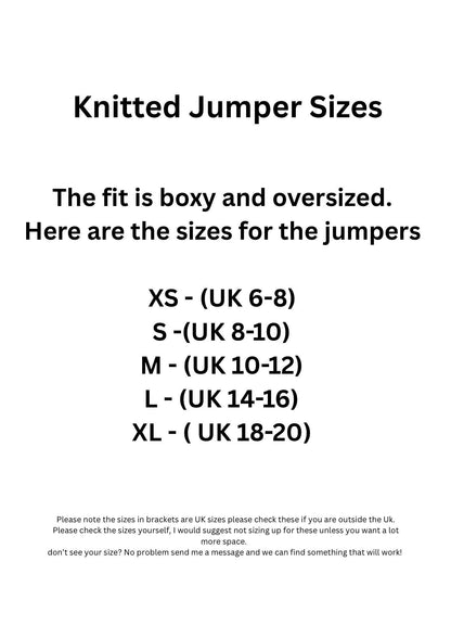 Hand Embroidered Pet Portrait Chunky Knit Jumper