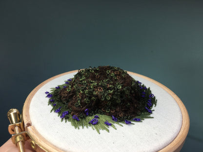 Bluebell Walk Hand Embroidery Stumpwork Kit