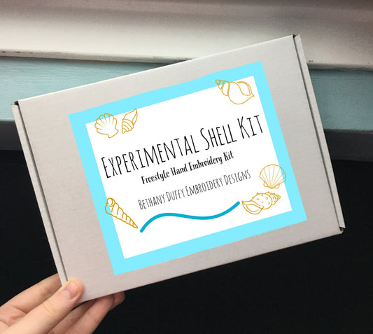 Experimental Shell Embroidery Kit