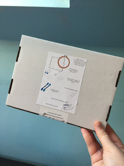 Experimental Shell Embroidery Kit