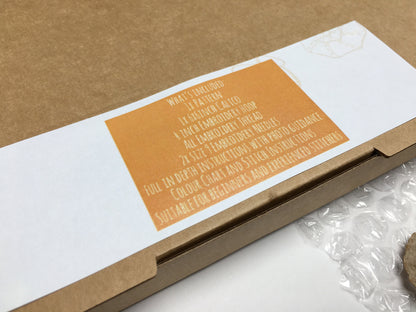 Hand Embroidery 'Drawing in the Sand' Kit