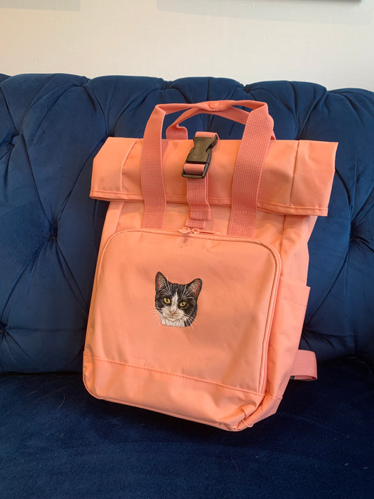 Mini Pet Portrait Backpack