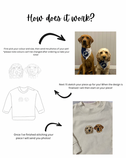 Baby Pet Portrait Jumper