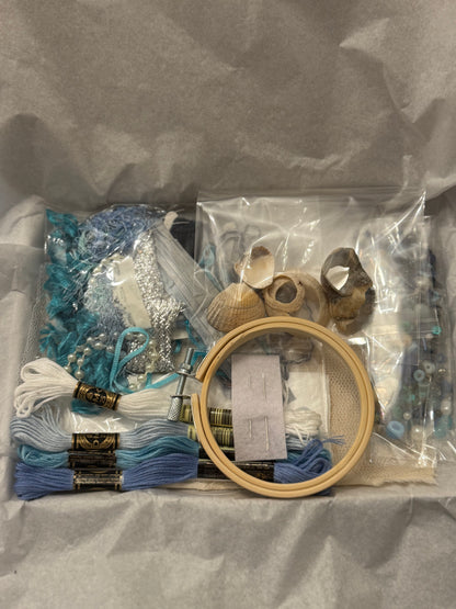 Experimental Shell Embroidery Kit!
