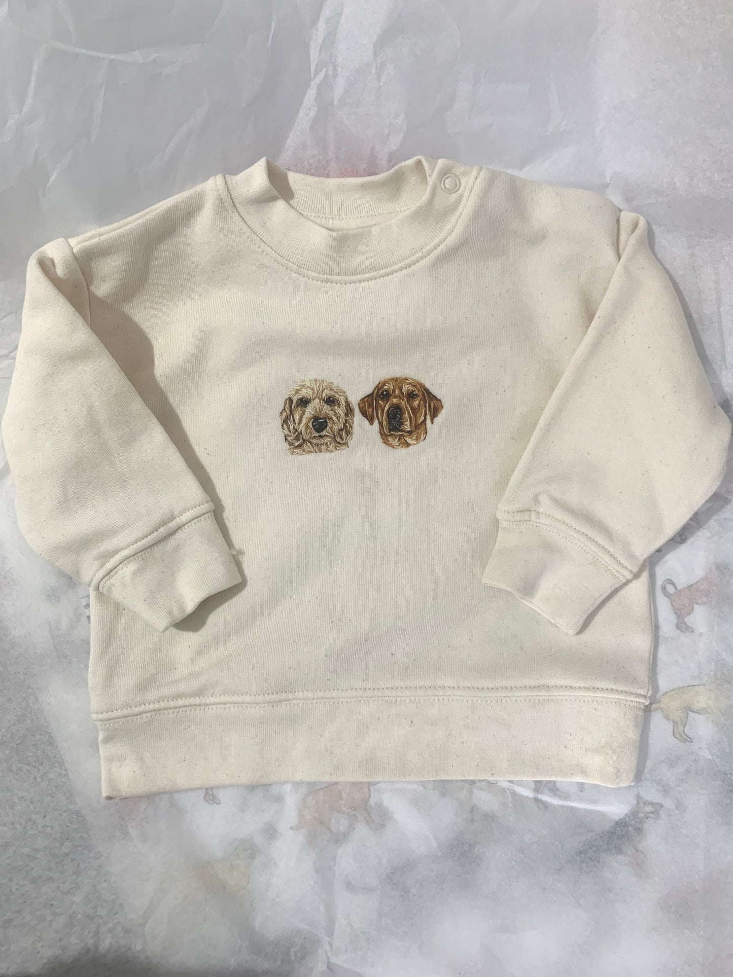 Baby Pet Portrait Jumper