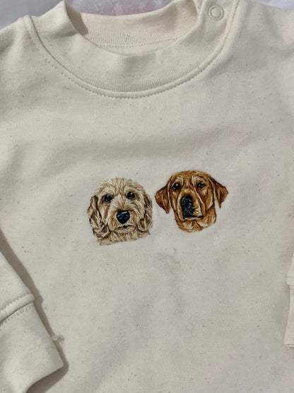 Baby Pet Portrait Jumper