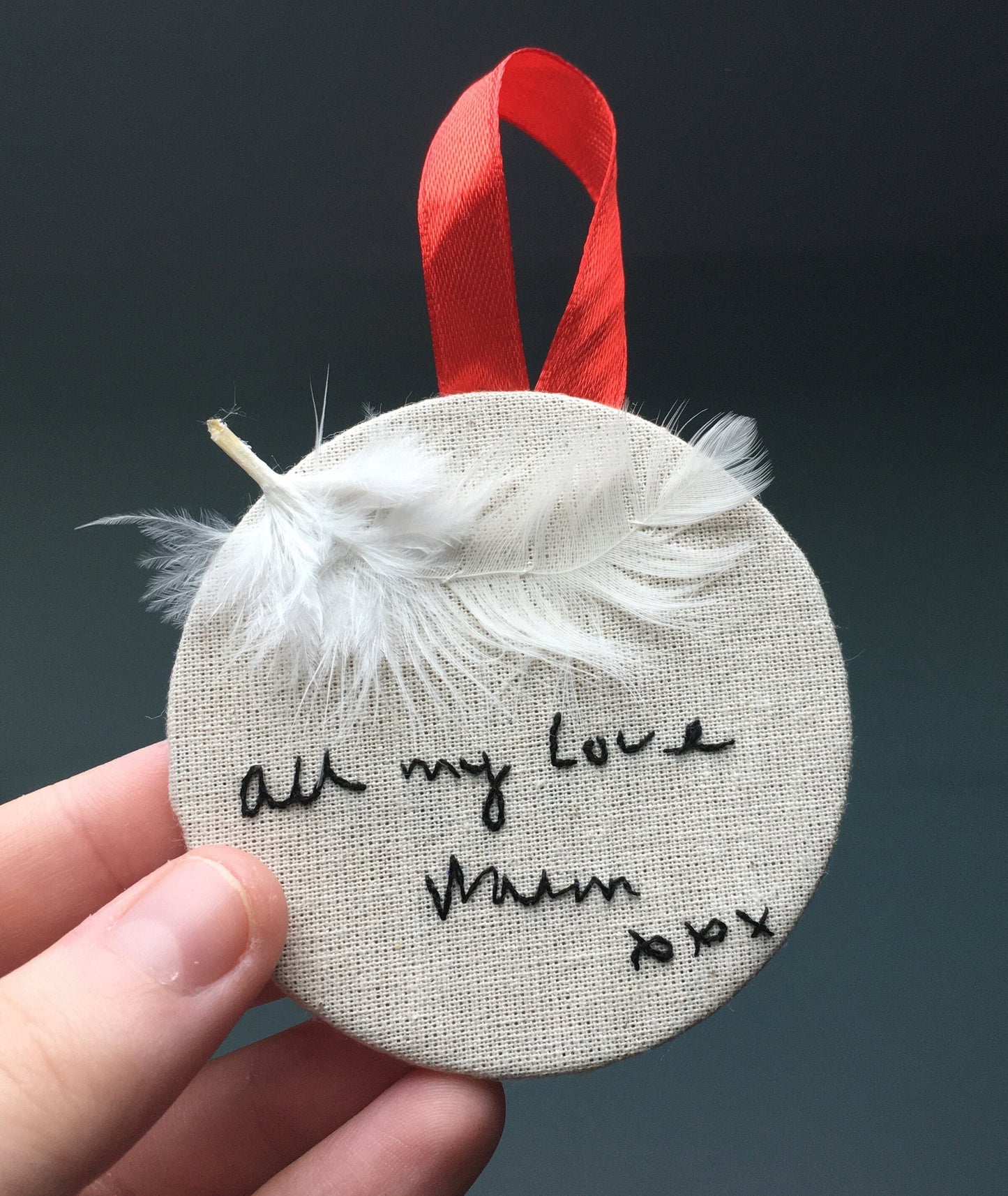 Personalised Memorial Bauble