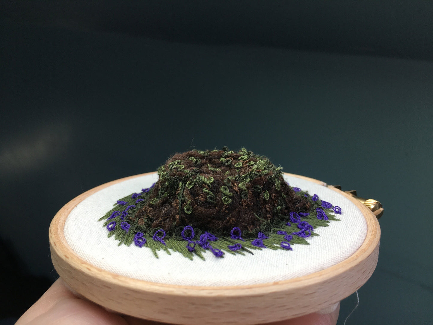 Bluebell Walk Hand Embroidery Stumpwork Kit