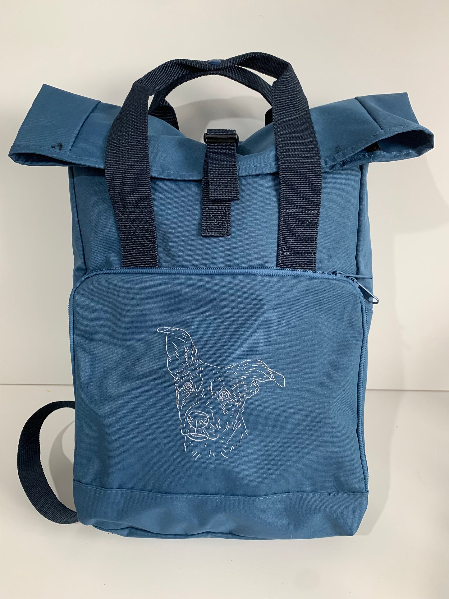 Outline Pet Portrait Backpack