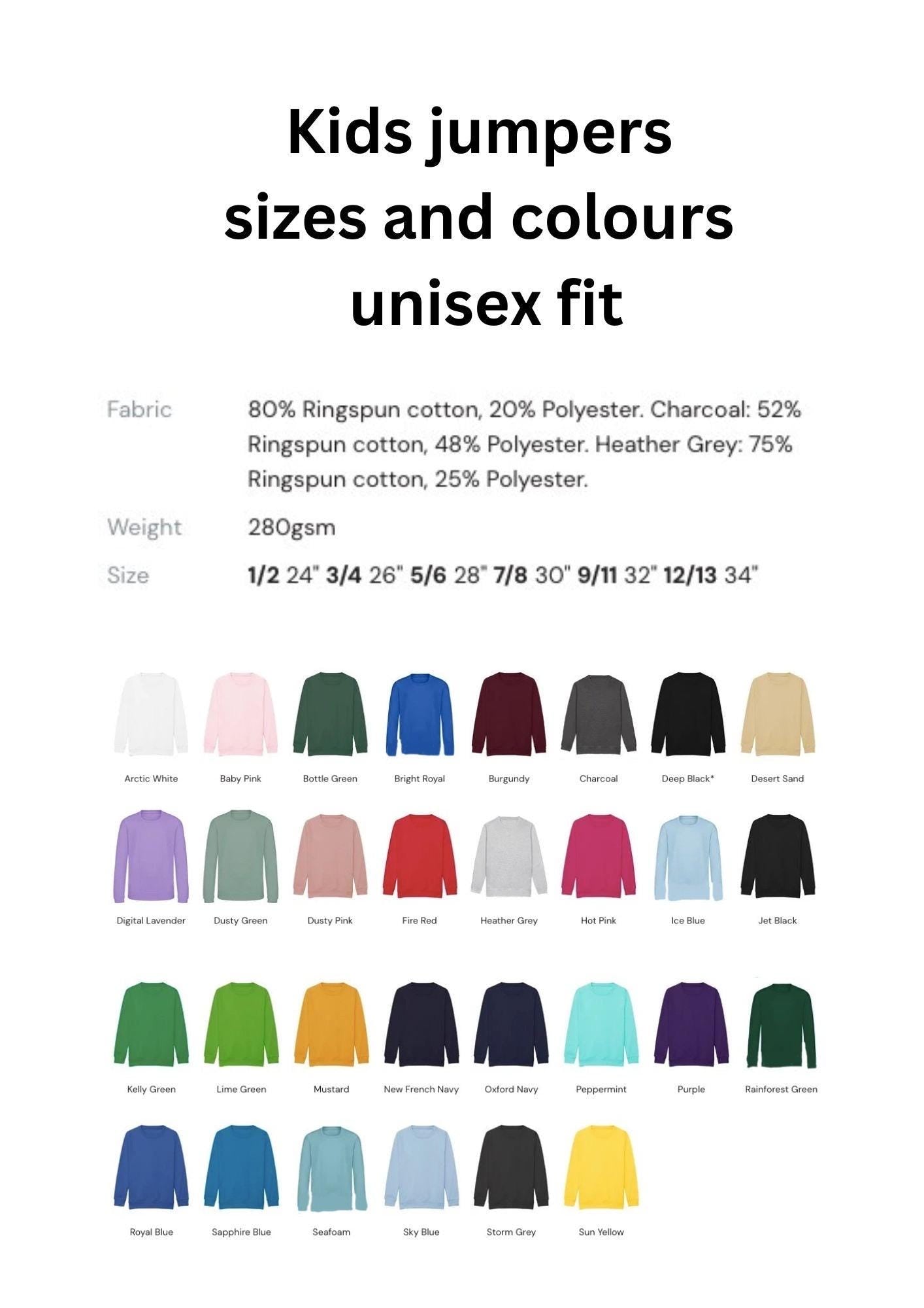 Kids Christmas pet portrait jumper,