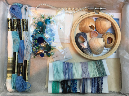 Experimental Shell Embroidery Kit